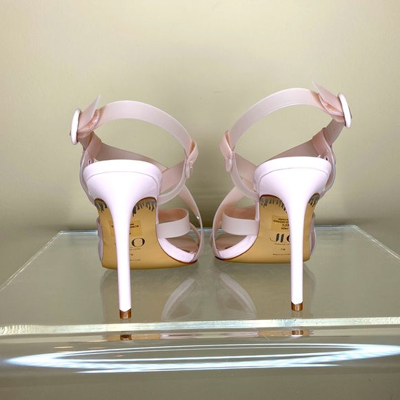 NWT Jennifer Lopez seashell pink color heels, size 7, super pretty! - Picture 2 of 11